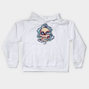 Skull Snake Kids Hoodie